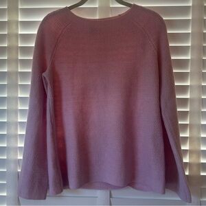 LOFT Sweater Knit Pink Soft XS